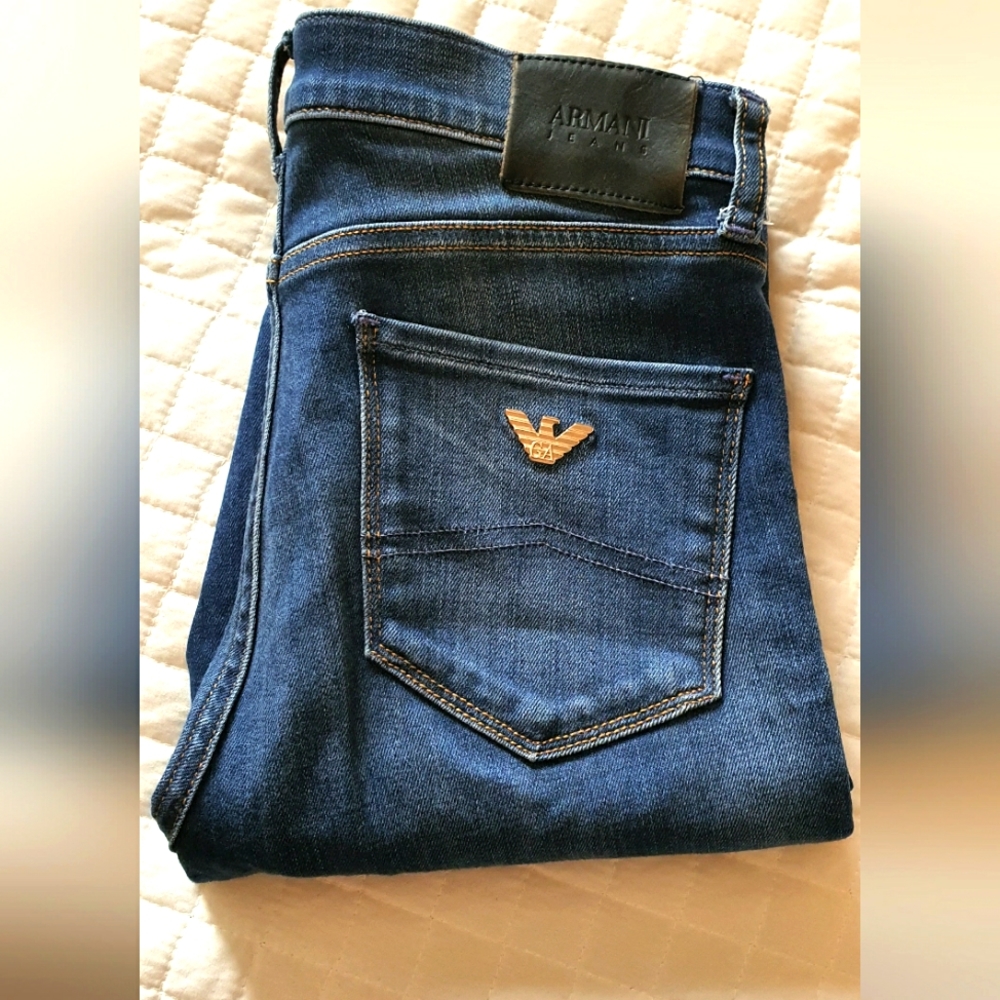 Armani J20 Lilac Super Skinny Jeans